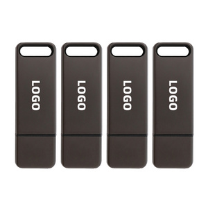 waterproof black color metal usb pen drive 8gb 16gb 32gb 64 128 usb flash drive 2tb usb 3.0