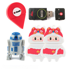 2D 3D silicone 32gb usb flash drive blueCustom Usb Flash Drive gift customized logo memory stick flashdisk usb flash drive