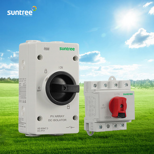 3 position 1500v waterproof isolator switch 32amp 2/4 pole solar pv dc quick disconnect switch IP66