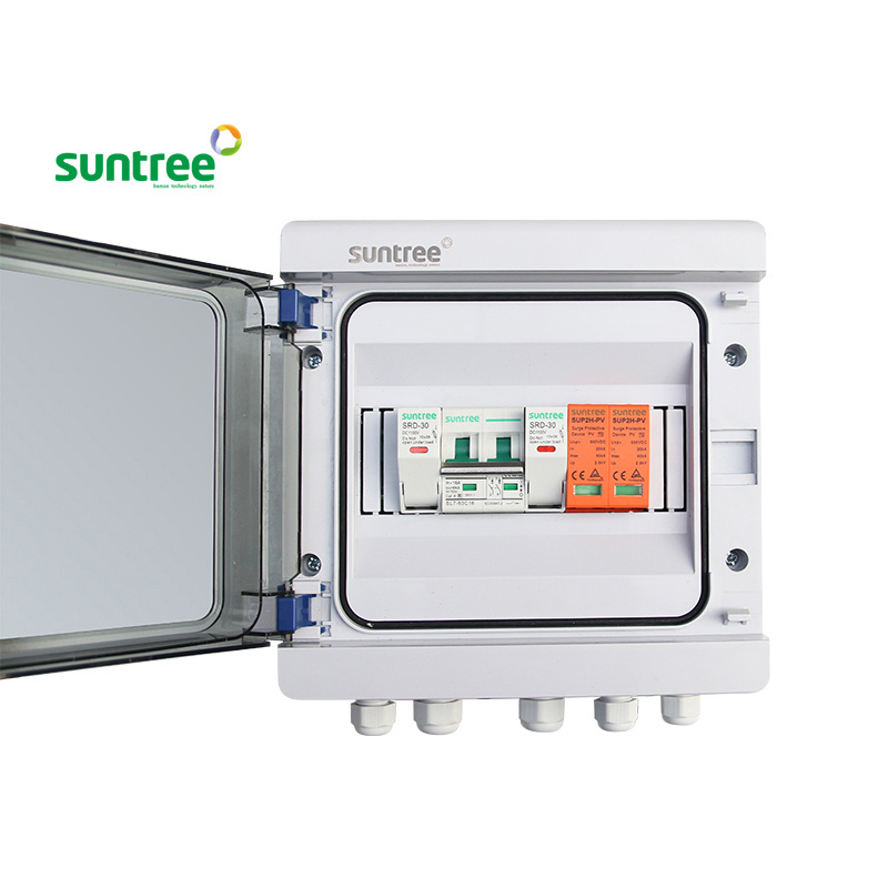 suntree 4 string solar pv boxes array combiner box 1000v supply with competitive price