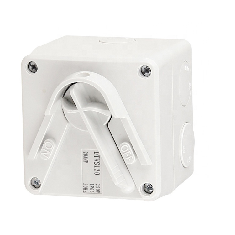 suntree industrial 63A ac disconnect Weatherproof  isolator switch price