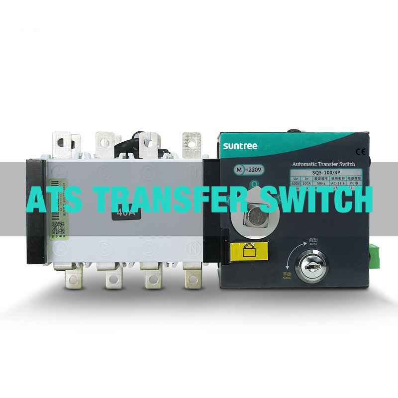 Suntree Automatic Transfer Switching ATS Dual Switching Power Supply Changeover Switch