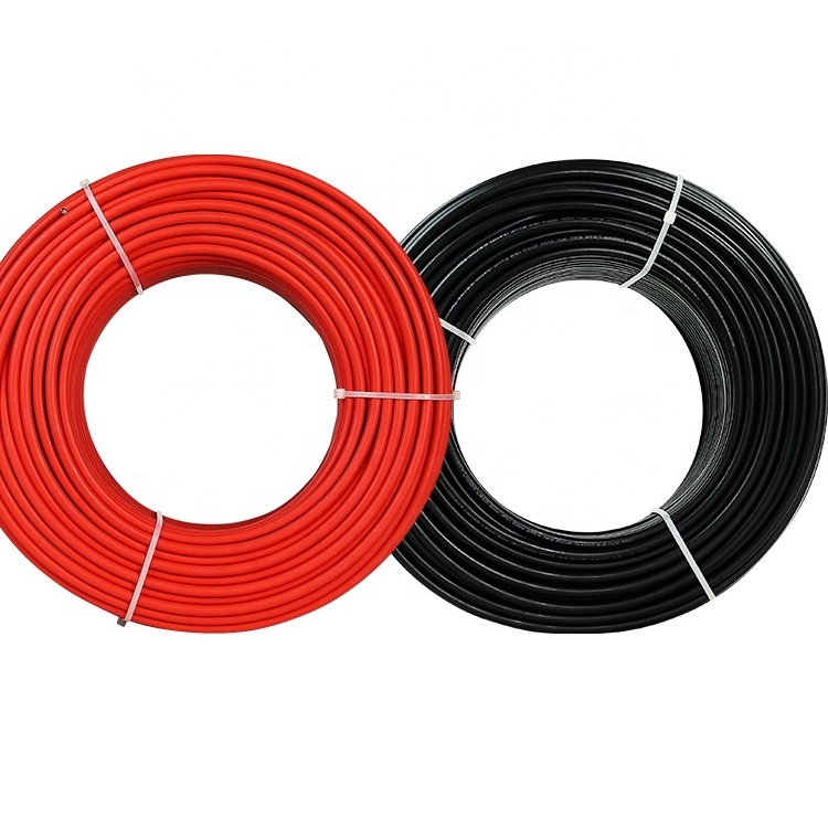 Solar PV DC Single Core 10mm2 Power Wire And Cable 1.5mm2  2.5mm2 4mm2 6mm2 10mm2