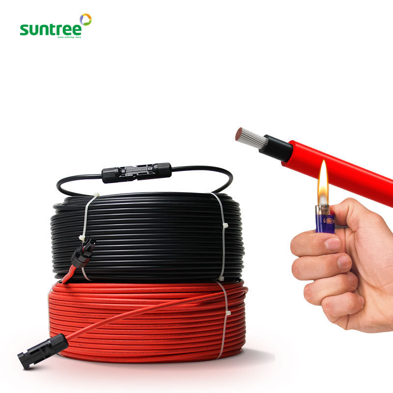 Solar energy installation cables EN 50618/ICE 62930 PV DC cable twin core for power bank