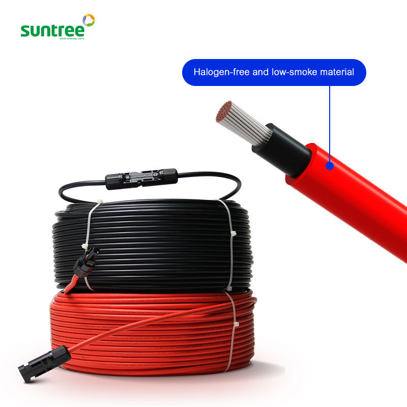 Solar energy installation cables EN 50618/ICE 62930 PV DC cable twin core for power bank