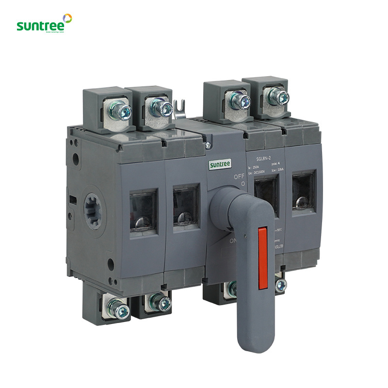 TUV CE CBI EC Certificate Disconnecting Rotating Load Break Isolation Switch DC Disconnected Switch 1500V