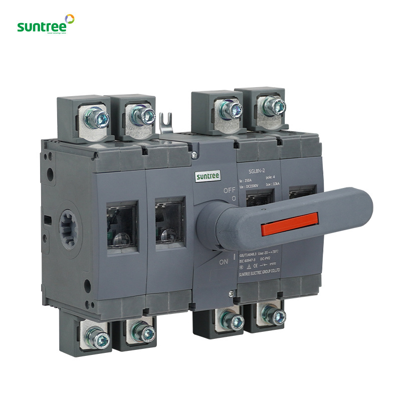 TUV CE CBI EC Certificate Disconnecting Rotating Load Break Isolation Switch DC Disconnected Switch 1500V