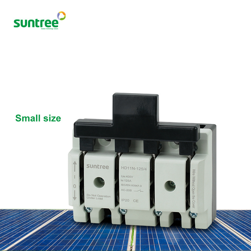 HD11N  electrical cover knife switch for PV grid connected box 200A 690V