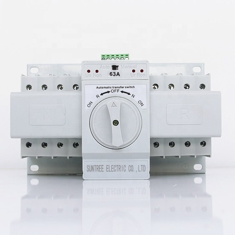 Suntree Changeover Switch for Generator 63A Manual Automatic Operation