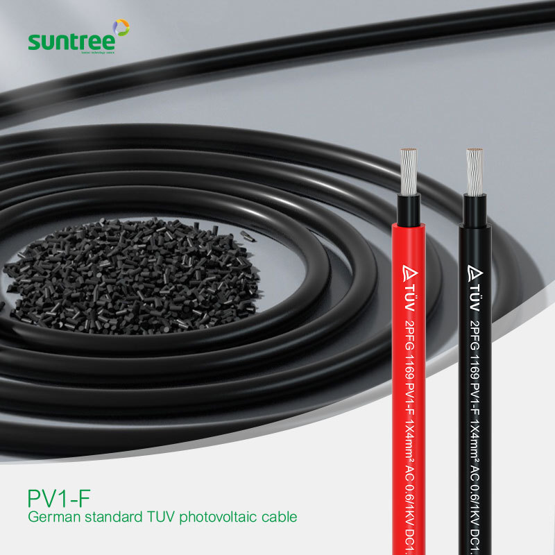 EN50618 H1Z2Z2-K PV1-F 6/10/16mm2 low smoke halogen free irradiated XLPO Solar photovoltaic cable