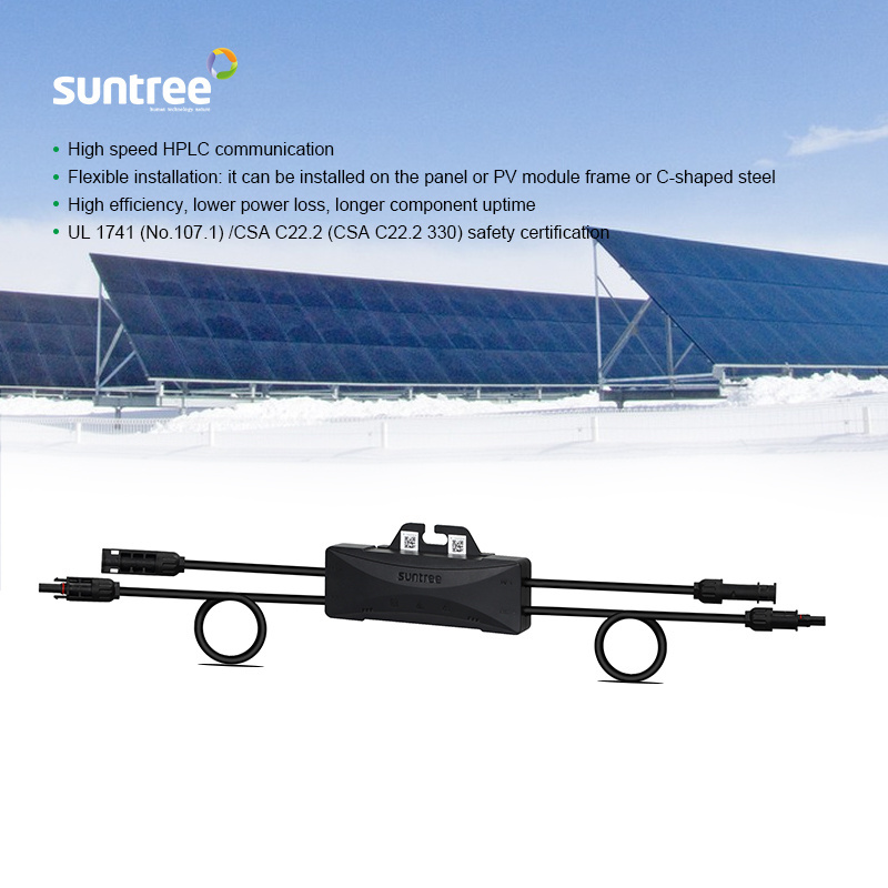 Suntree solar rapid shutdown device Module Level Rapid Shutdown with button for solar safety