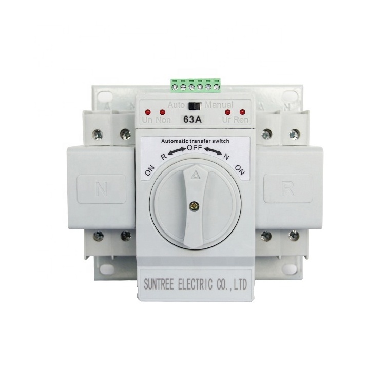 Suntree Design 3P 4P 400V AC Automatic Transfer Changeover Switch