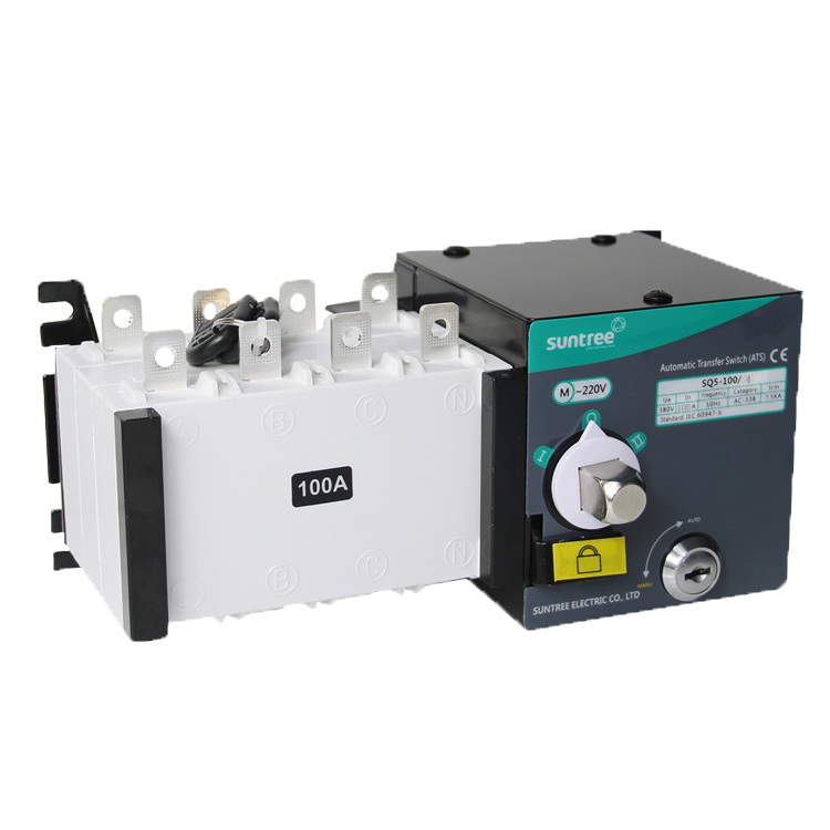 SQ5 AC 400 Amp automatic transfer switch and manual transfer switch