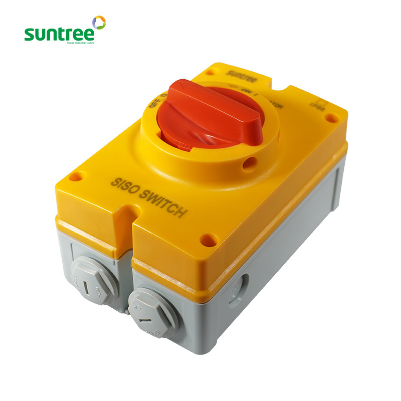 Suntree high quality ac 415v weatherproof isolator switch