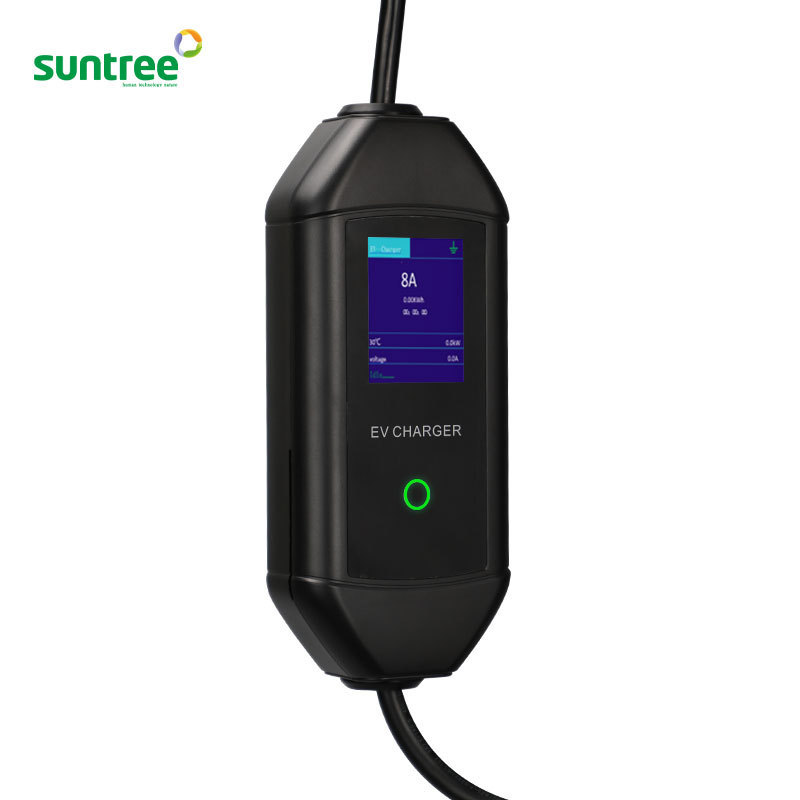 5 Meters EV Charging Cable 16a 3.5KW Portable EV Charger Type 2 EU Home AC Electric Car Charging Station