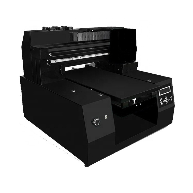 Best Flatbed A3 Pro Size 60 CM Digital Canvas UV Printer Direct On Canvas Bag UV Printing Machine