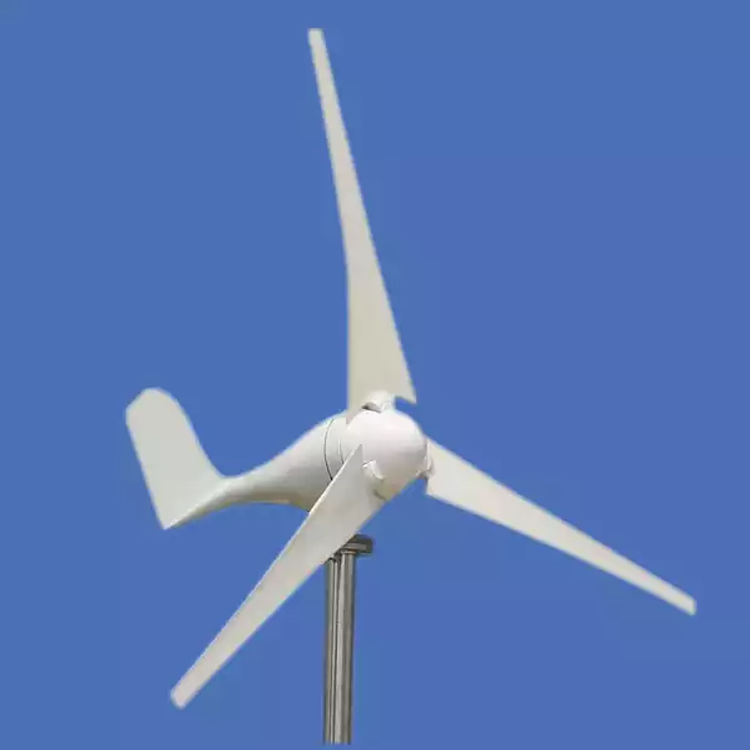 High Quality 200w 12v Mini Vertical Axis Wind Turbine with 3/5/6/8/10 Blades