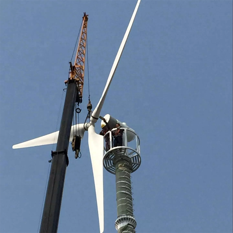 100KW Wind Turbine Permanent magnet direct drive, on grid wind system for power supply