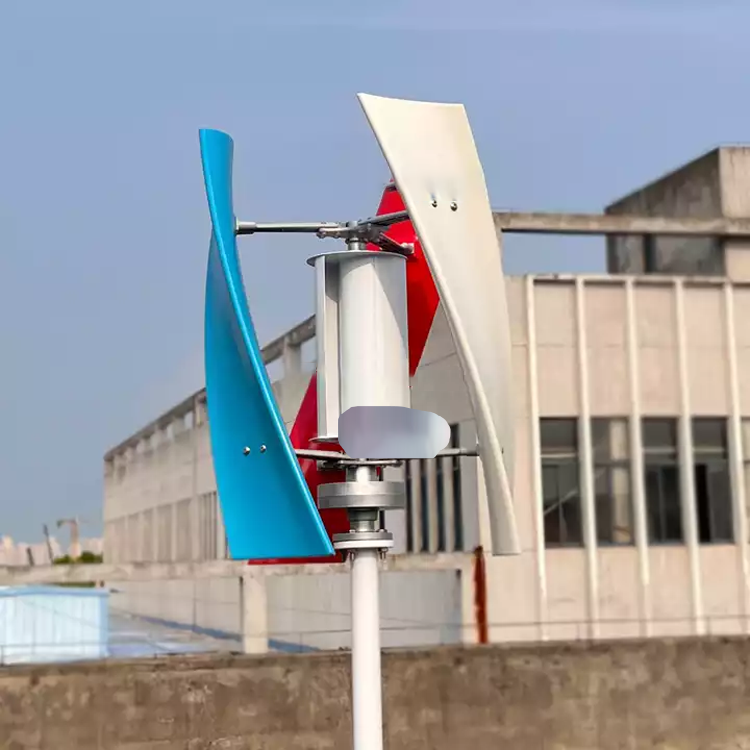 Available in stock 400W 500W 600 Vertical Axis Wind Generator Turbine 12V 24V Maglev Generators Wind mill With MPPT Controller