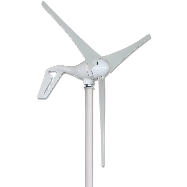 High Quality 200w 12v Mini Vertical Axis Wind Turbine with 3/5/6/8/10 Blades