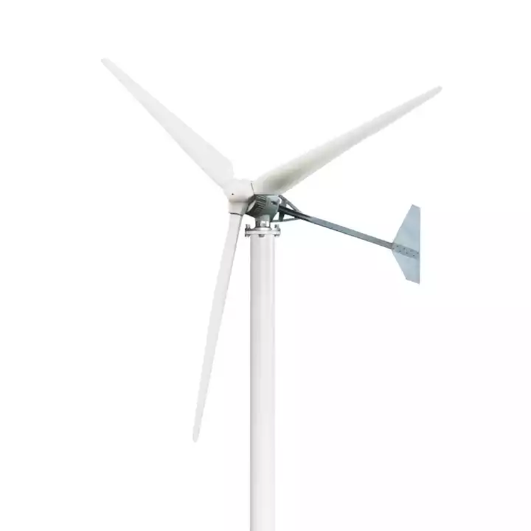 120KW Wind Turbine Permanent magnet direct drive, three blades, horizontal axis, upwind