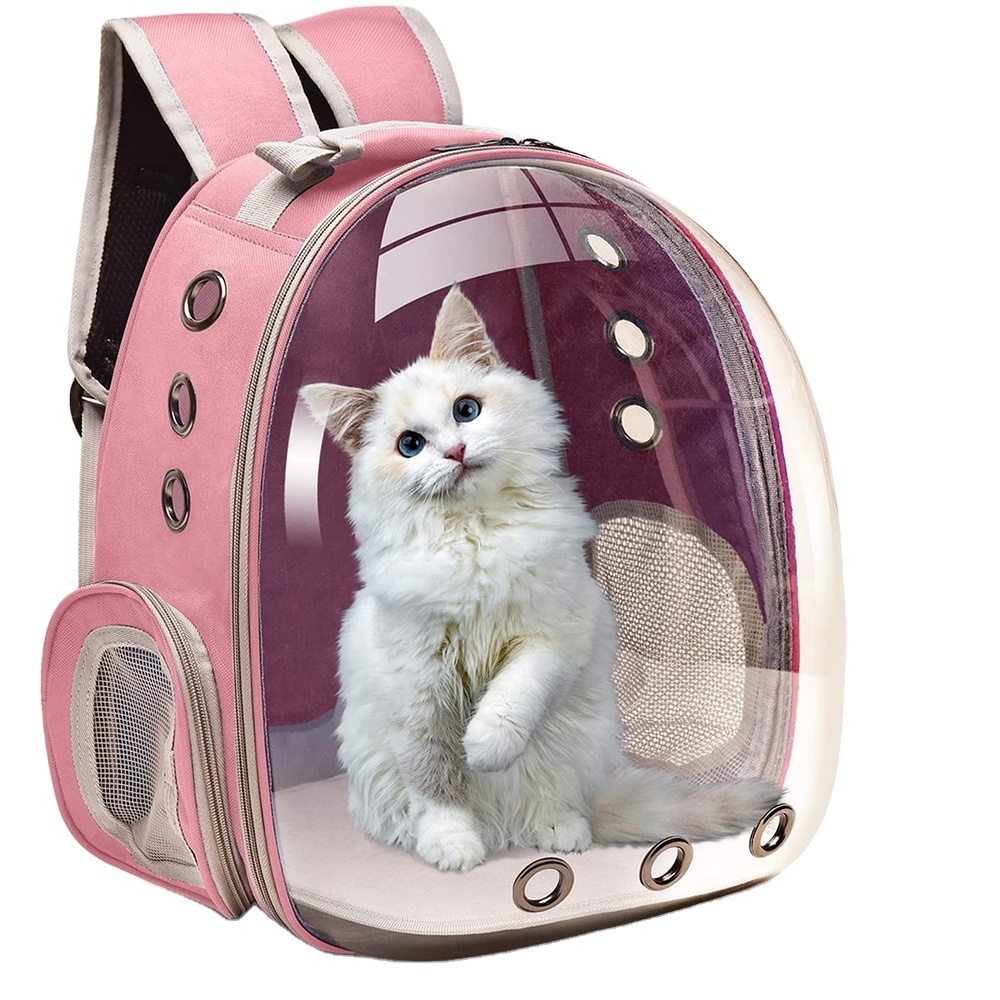 Luxury Airline Approved Traveling Cat Bag Backpack Pet Cages Carrier