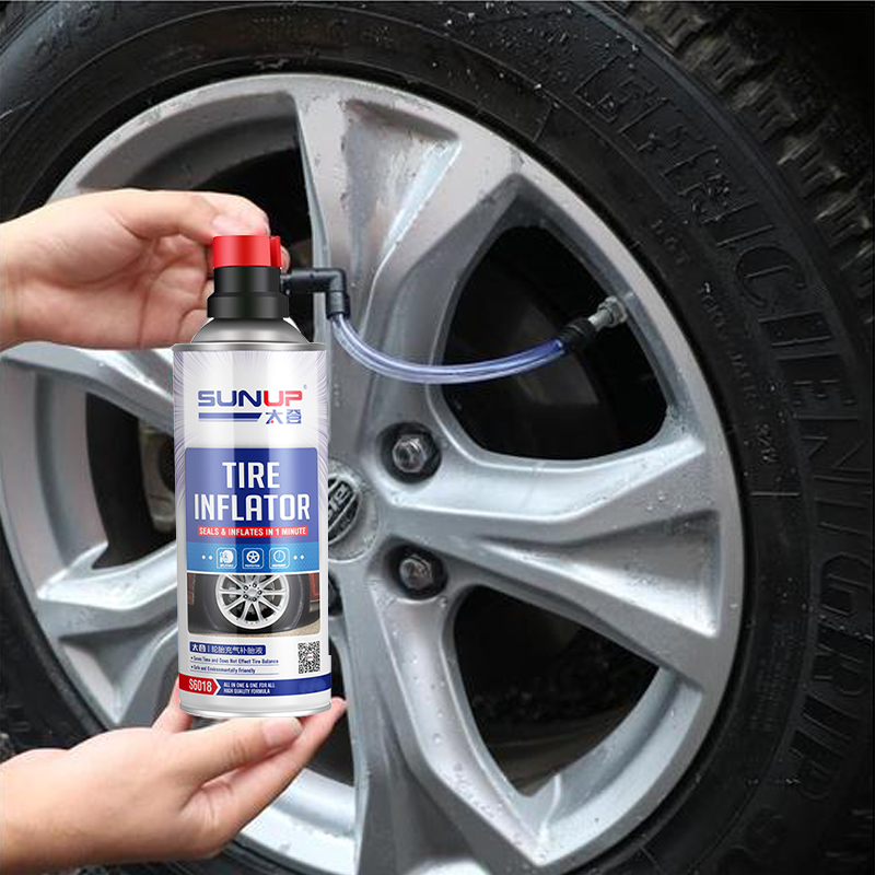 Aerosol car tire inflator tyre puncture repair and fix tire sealer inflator spray for car care