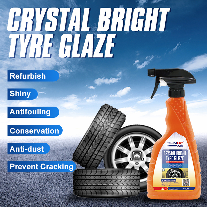 Car Care Namo Coating Tyre Shine Cleaning Tire Glazing Protectant Cleaner Spray