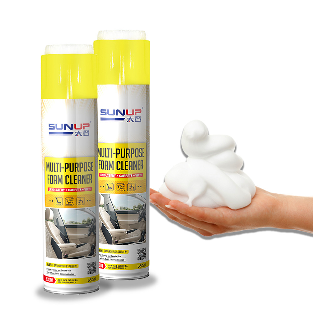 Hot selling multifunctional foam cleaner spray car house kitchen multifunctional cleaning foam cleaner 650ML