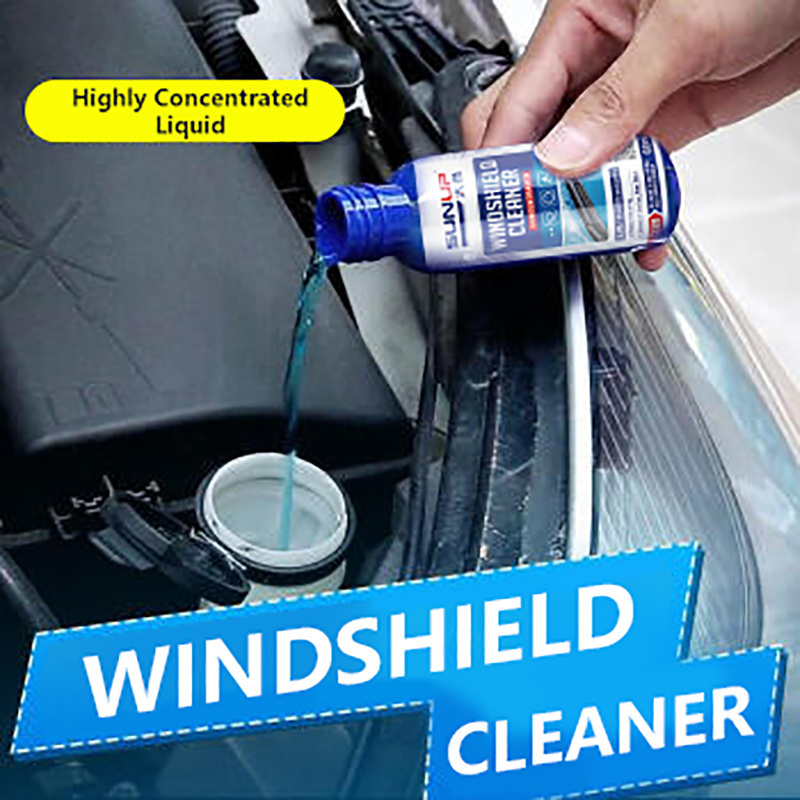 Anti-fog rain car windshield glass solid cleaner window sunshade glass windshield wiper fluid cleaner car windshield cleaner