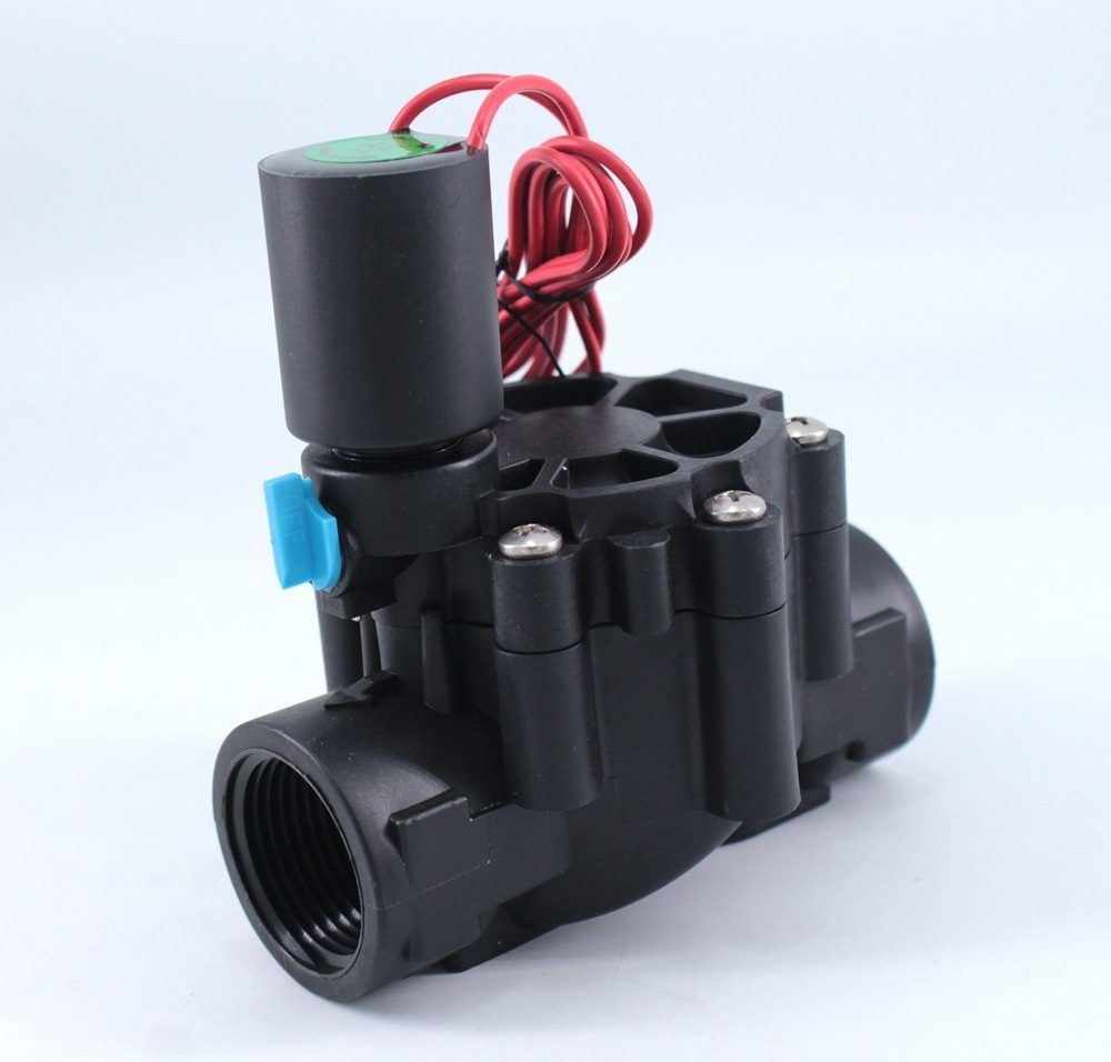 AC 24V intelligent automatic irrigation control solenoid valve with manual switch