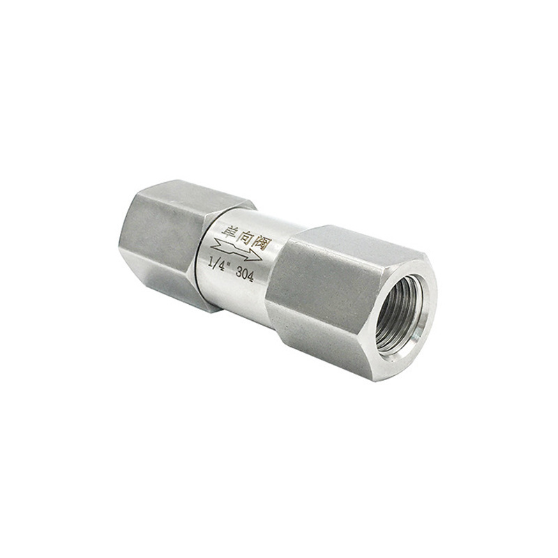 Stainless Steel Check Valve 1/4'' 3/8'' 1/2'' NPT BSP Female Non Return Valve