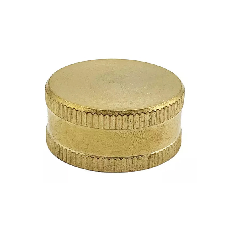 Brass End Cap For Garden Hose NH 3/4''-11.5 Female Threading Caps