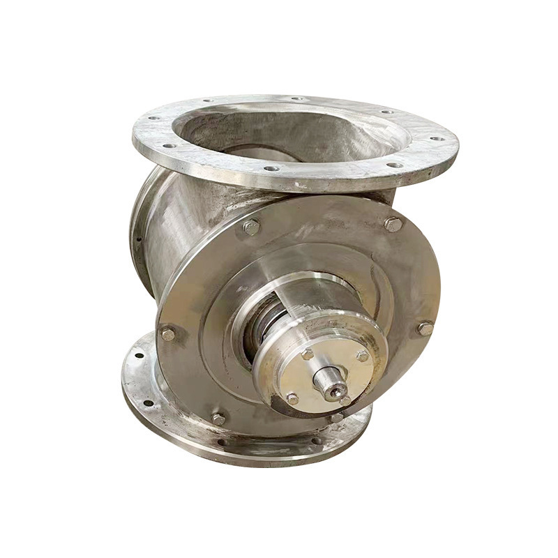 Supply cast iron stainless steel star discharge stainless steel ash discharge valve pneumatic rotary discharge valve