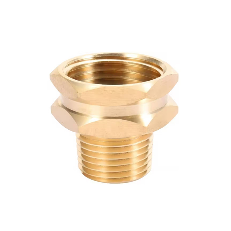 Brass Garden Hose Fitting Male To Female Brass Adapter 3/4'' GHT Female To 1/2'' NPT Male