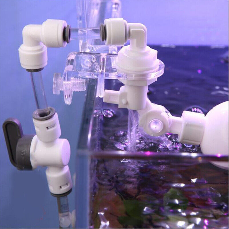 Auto Aquarium Water Filler Level Controller Fish Tank Ball Float Valve Shut Off