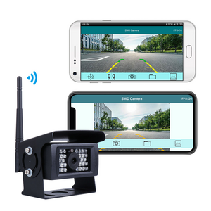 12V 24V Wireless Wifi Android iPhone Rear View Waterproof Wide Angle Backup Camera Reversing Aid Wifi Wireless Truck Camera