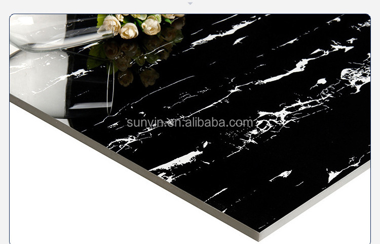 Black Marble Tiles Honed Marble Smooth Wall 60X120 Floor Tile