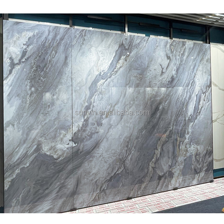 Countertops Slabs Ceramic Tile 320 Slab Serendibite Sintered  Stone Tiles Wall For Indoor Living Room Limestone Grey