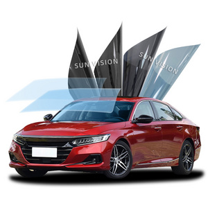 Sun guard car nano ceramic film tint UV400 film top quality PET IR rejection solar glass window film with 100% UV ray block