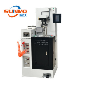 Lady Shoe Making Fully Automatic Visualized Heel Nailing Fixing Machine Screw Fixing Machine For High Heel Machine