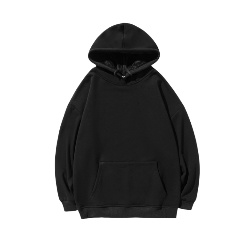 custom fleece hoodie with zipper pointed hood hoodie