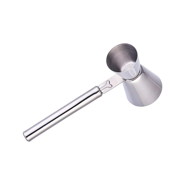 Stainless Steel Double Jigger With Handle Bar Tools Custom Stainless Steel Metal Double Jigger