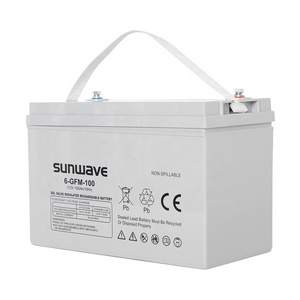 Sunwave Solar Energy Storage GEL Battery 12V 100Ah 120Ah 150Ah 200Ah 250Ah Deep Cycle AGM Sealed Lead Acid Batteries