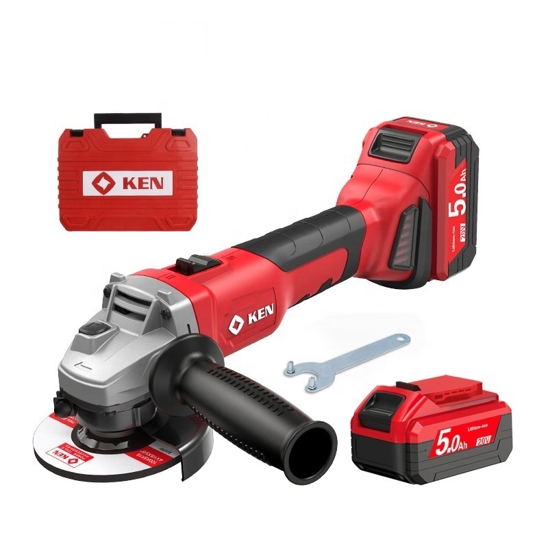 Ken mini power cordless power tools 20v lithium-ion angle grinder with battery