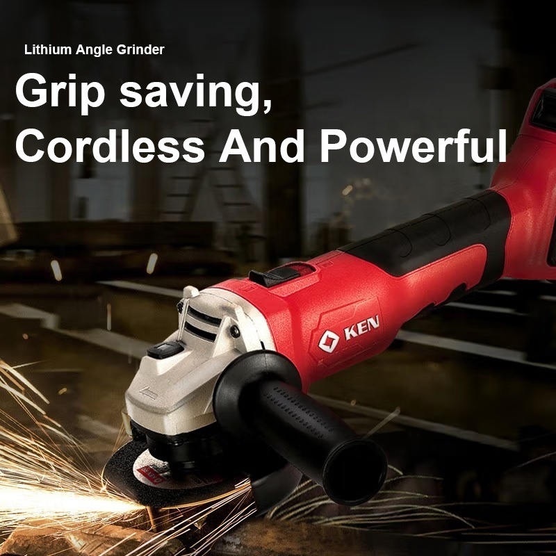 Ken mini power cordless power tools 20v lithium-ion angle grinder with battery