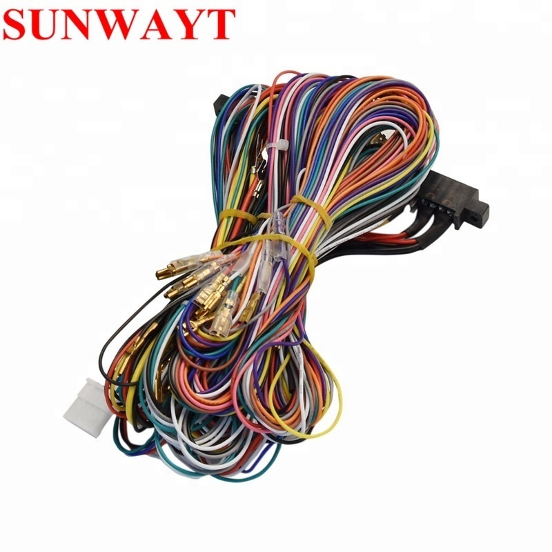 New Standard 2*28PIN JAMMA Wiring Harness manufacturer Multicade Arcade Video Game PCB cable for Jamma Multi Game Board