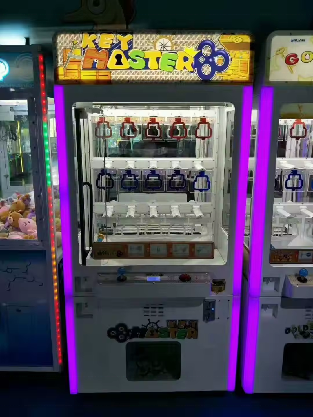 Key Master Prize Out Crane Vending Indoor Scissors Gift Vending Machine For Coin Operated Games Machine