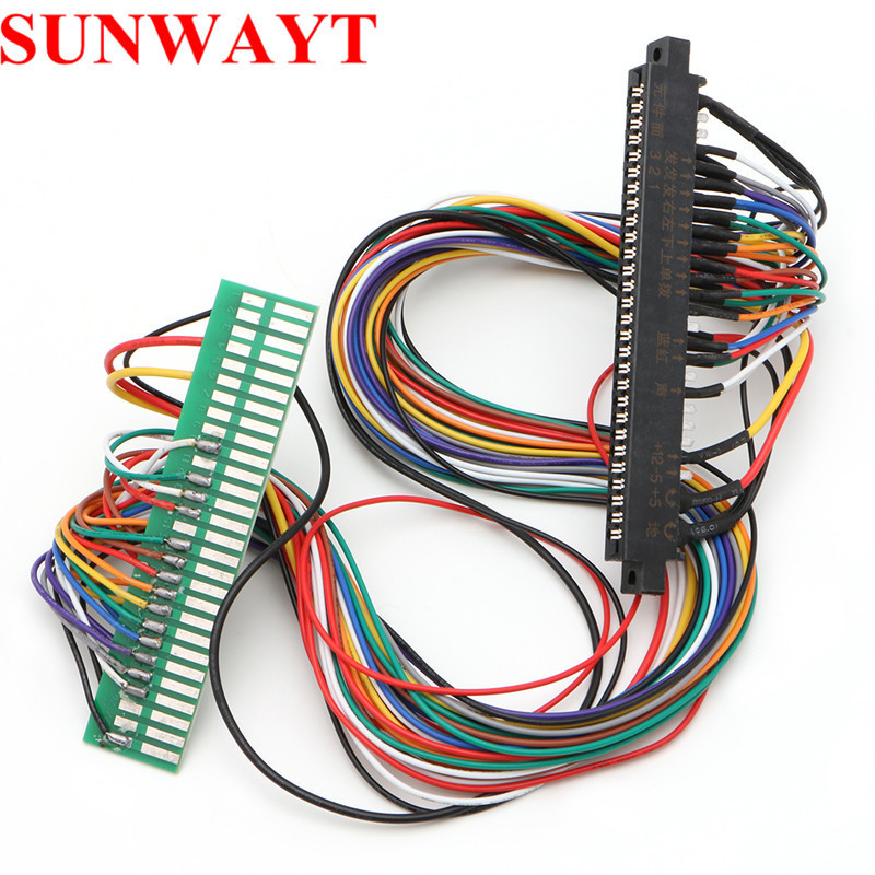 100mm Jamma extender wire harness with Plastic For Arcade JAMMA Game Boards Cabinet