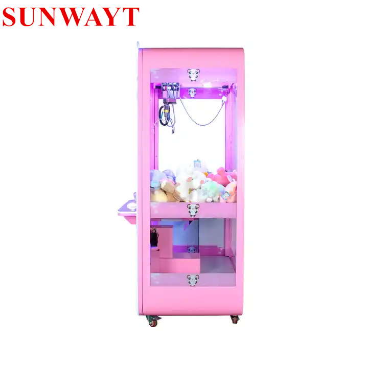 Customize Coin Operated Toy Vending Arcade Claw Crane Machine Cheap Bill Operation Small Toy Catcher Claw Crane Machine